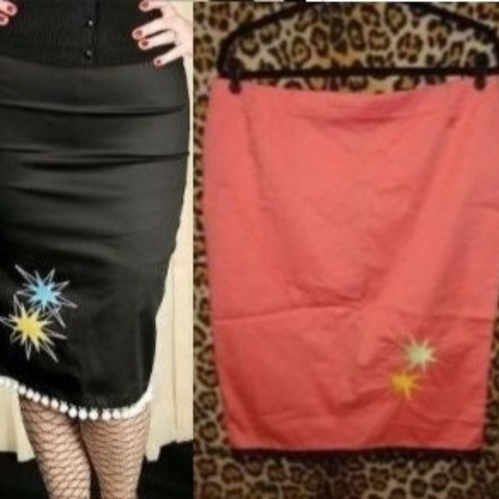 Zombie Kitten Originals Atomic Rockabilly Skirt